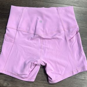 Athleta 5 inch biker shorts